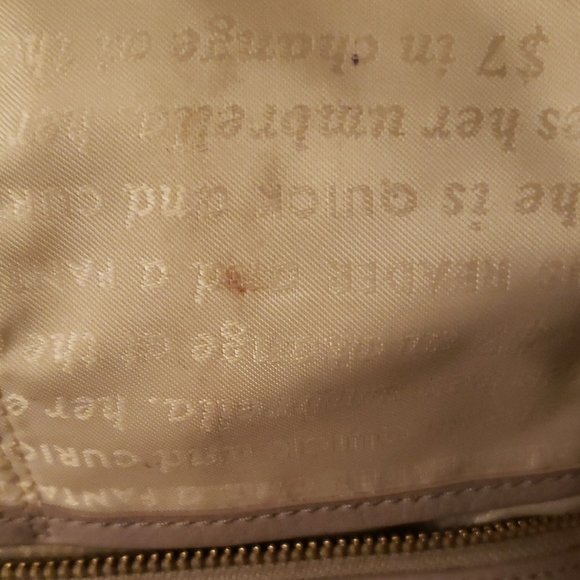 Kate Spade Light Purple Satchel with Bow and Scarf - Picture 12 of 14